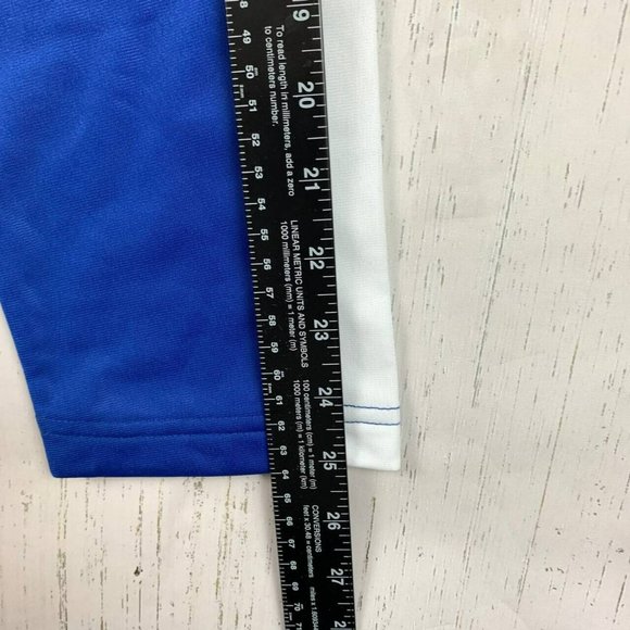 Kansas University NCAA Large Blue Full-Zip Sweatshirt Adult New Mens - Picture 7 of 7